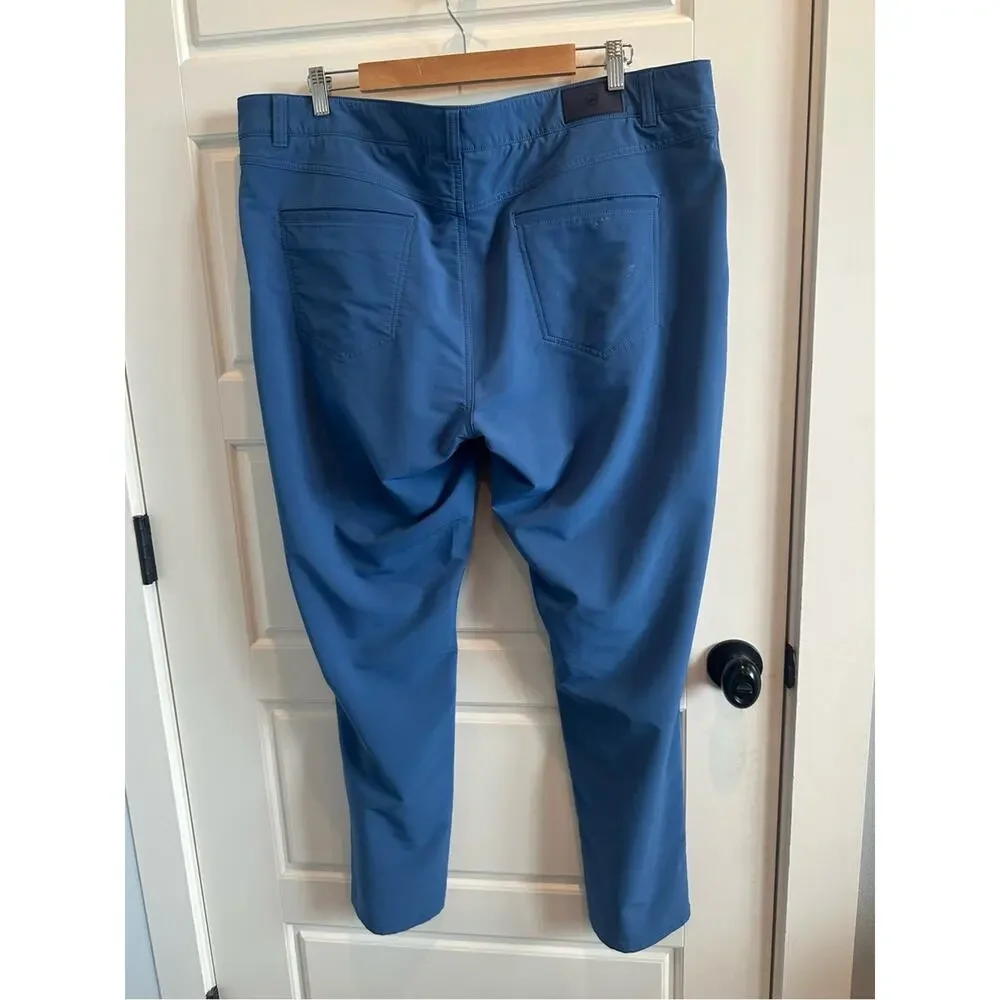 Peter Millar Men's Golf Performance 5 Pocket Casual Pants Sz 42